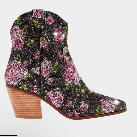 New Betsey Johnson Women's Diva Western Boot size 8.5 - Picture 3 of 8